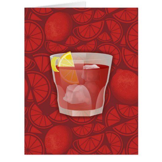 Americano cocktail (Front)