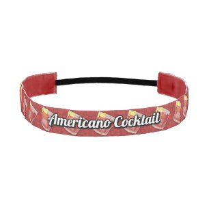 Americano cocktail athletic headband