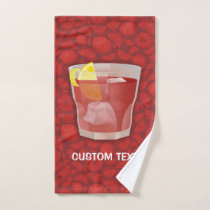 Americano Cocktail Bath Towel Set