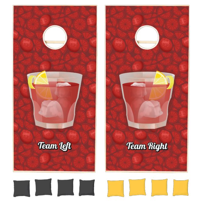 Americano cocktail cornhole set (Set)
