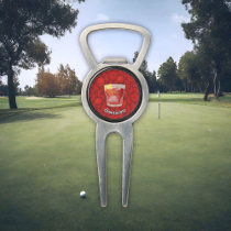 Americano Cocktail Divot Tool