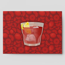 Americano cocktail envelope