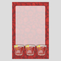 Americano cocktail flyer