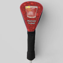 Americano Cocktail Golf Head Cover