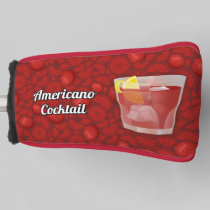 Americano Cocktail Golf Head Cover