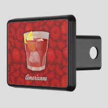 Americano Cocktail Hitch Cover