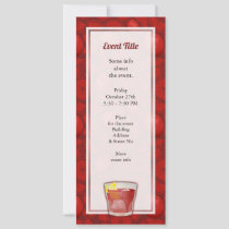 Americano Cocktail Invitation