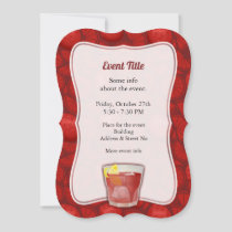 Americano Cocktail Invitation