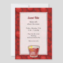 Americano Cocktail Invitation
