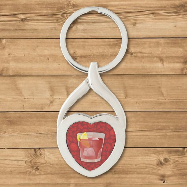 Americano cocktail keychain (Creator Uploaded)