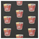 Americano Cocktail Pattern Fabric