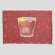 Americano cocktail pillow case