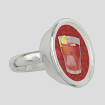 Americano cocktail ring