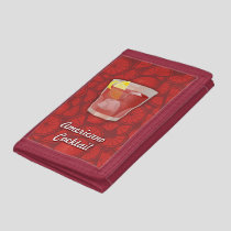Americano Cocktail Tri-fold Wallet