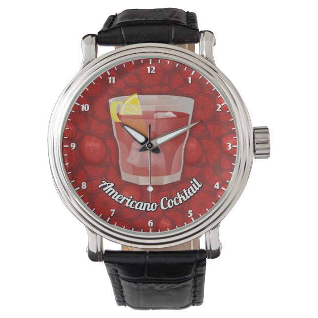 Americano cocktail watch (Front)
