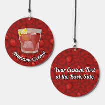 Americano Cocktail Wind Chime