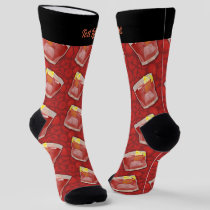 Americano Pattern Socks