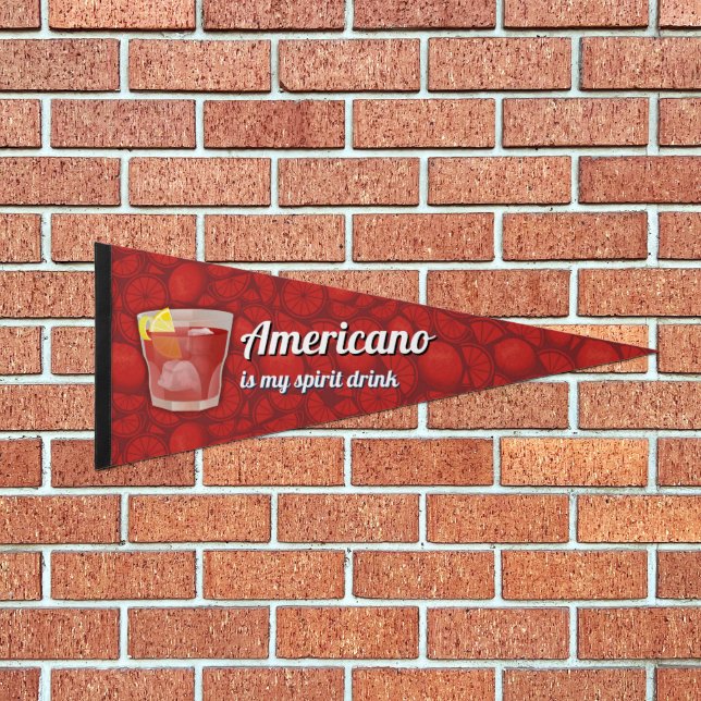 Americano Pennant Flag (Front)