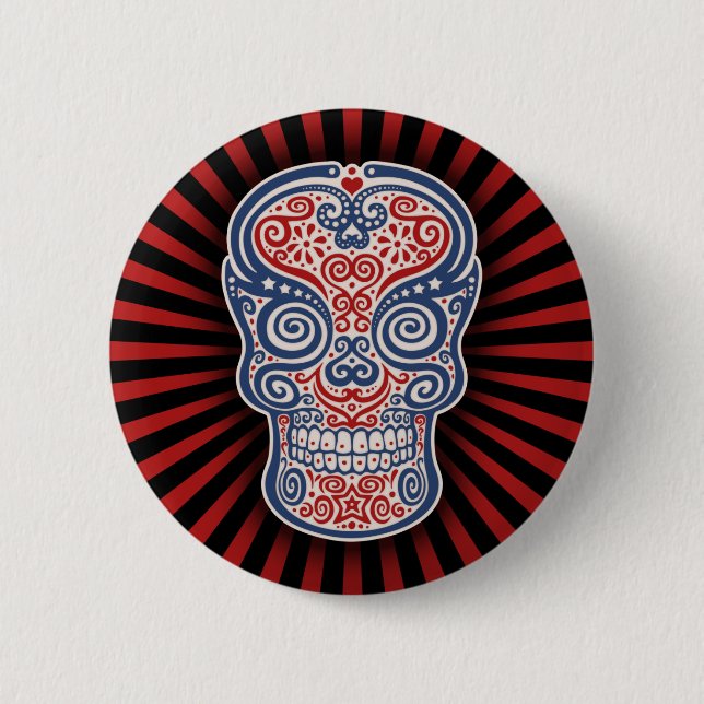 Americano Pinback Button (Front)