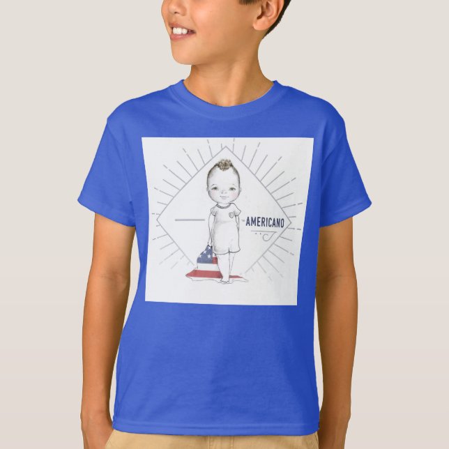 Americano Raglan T-Shirt (Front)