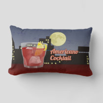 Americano Recipe Lumbar Pillow