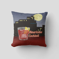 Americano Recipe Throw Pillow