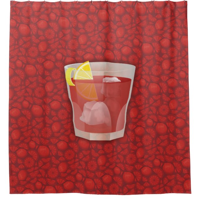 Americano Shower Curtain (Front)