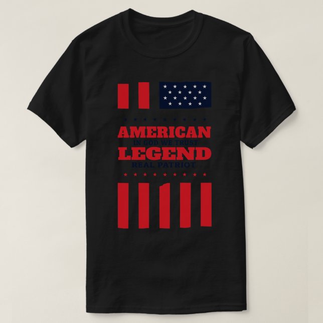 AmericanReal Patriot T-Shirt (Design Front)