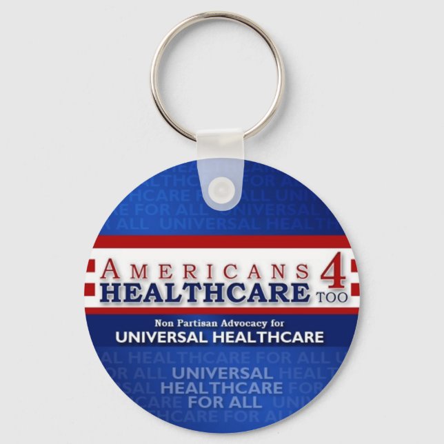 Americans 4 Healthcare Keychain (Front)
