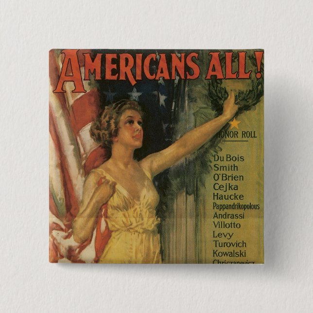 Americans All Button (Front)