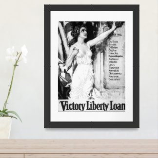 Americans All! Victory Liberty Loan Framed Art