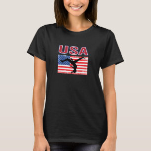 Americans Love Gymnasts Gymnastics At Summer Games T-Shirt