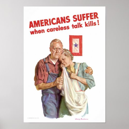 Americans Suffer Poster