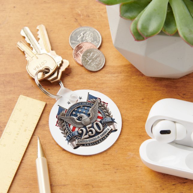 America's 250 Anniversary  Keychain (Desk)