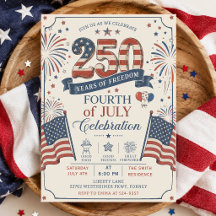 America's 250th Anniversary 4th of July Party