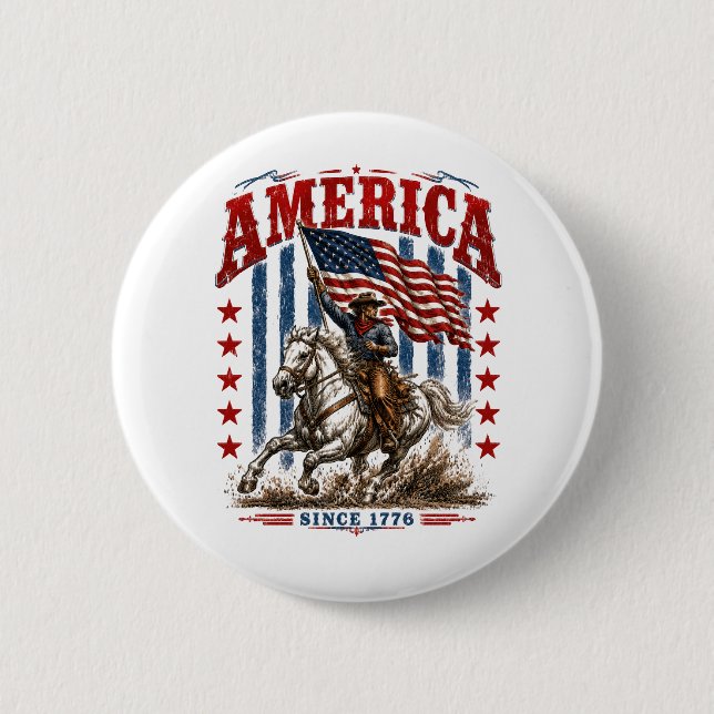 America's 250th Anniversary Americana  Button (Front)