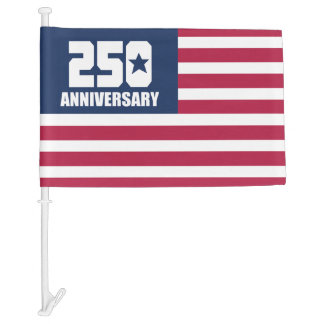 America's 250th Anniversary Car Flag