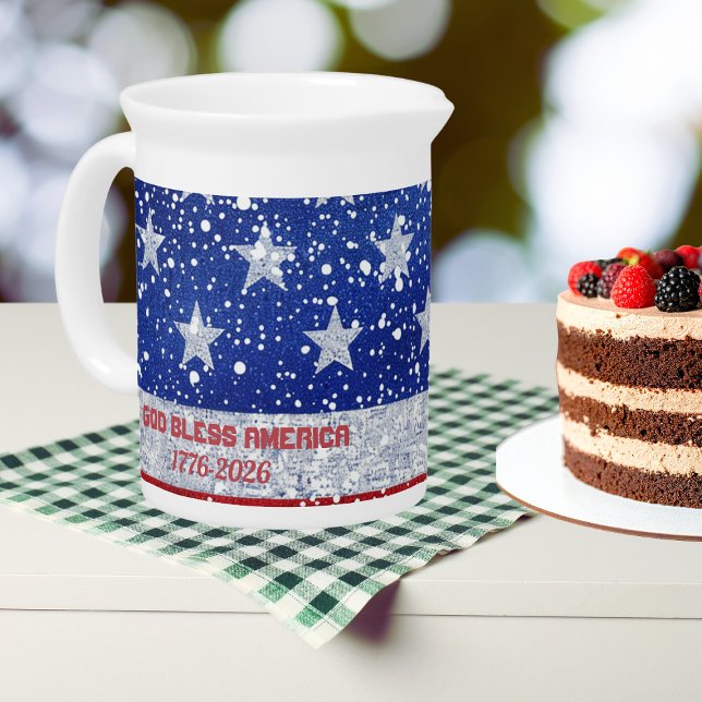America's 250th Anniversary Celebration  Beverage Pitcher (Creator Uploaded)