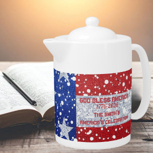 America's 250th Anniversary Celebration  Teapot