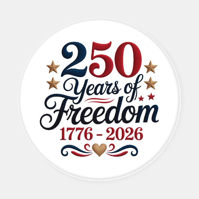 America's 250th Anniversary Coaster Set (Single)