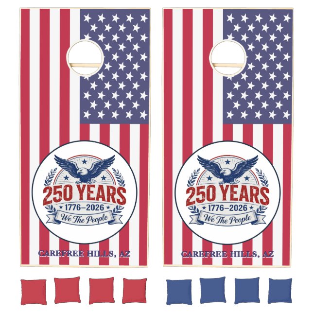 America's 250th Anniversary Event Cornhole Set (Set)