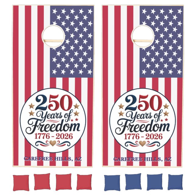 America's 250th Anniversary Event Cornhole Set (Set)