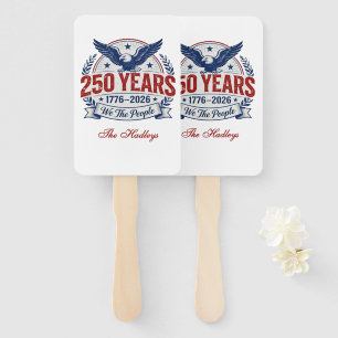 America's 250th Anniversary Name Hand Fan