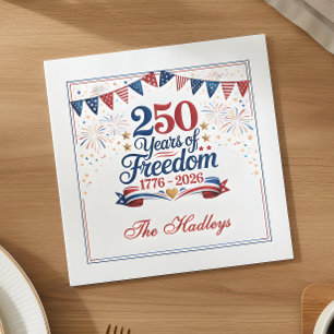 America's 250th Anniversary Napkins