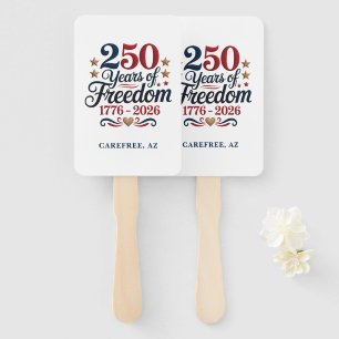 America's 250th Anniversary Party Hand Fan