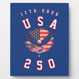 America's 250th Anniversary USA 250 1776 2026 Plaque