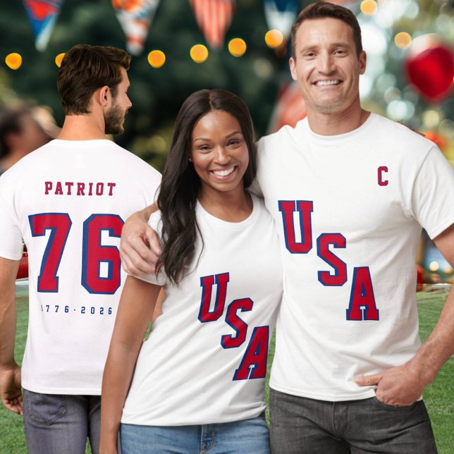America's 250th Anniversary USA Hockey Jersey  T-Shirt (Creator Uploaded)