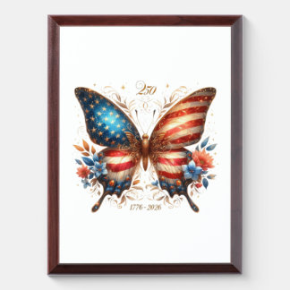 America's 250th Birthday Anniversary 1776 2026 Award Plaque