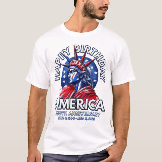 America's 250th Birthday Anniversary Celebration T-Shirt