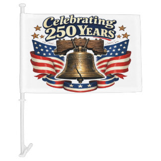 America's 250th Birthday Car Flag